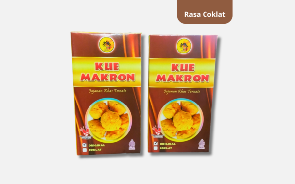 Kue Makkron Mafula Rasa Coklat 200gram